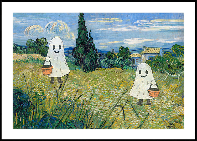 Halloween-Landschaftsplakat