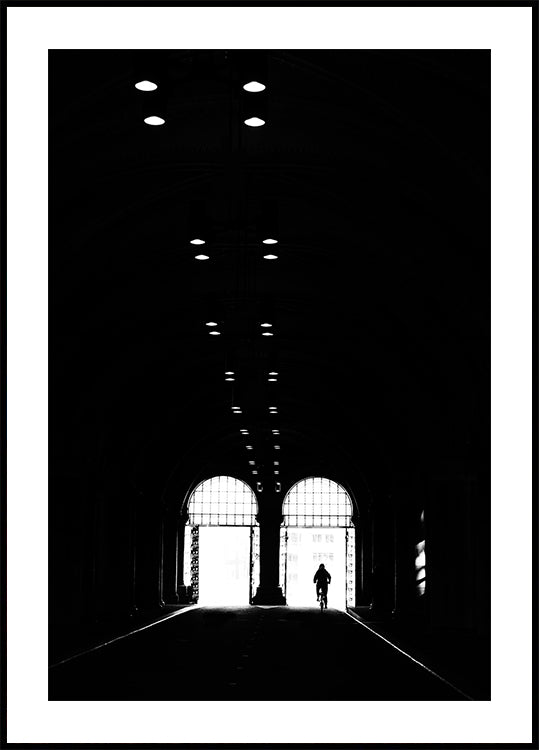 Fahrrad in Amsterdam Poster