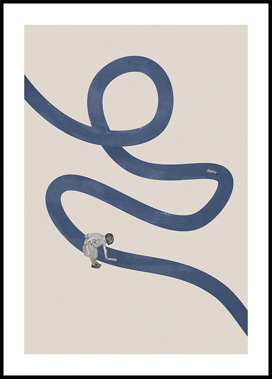 Poster zur Flussreinigung