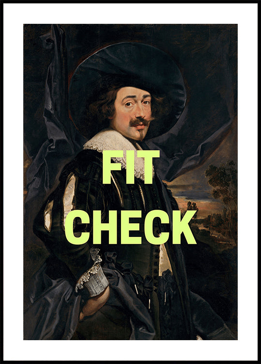 Stilvoller Schnurrbart-Edel