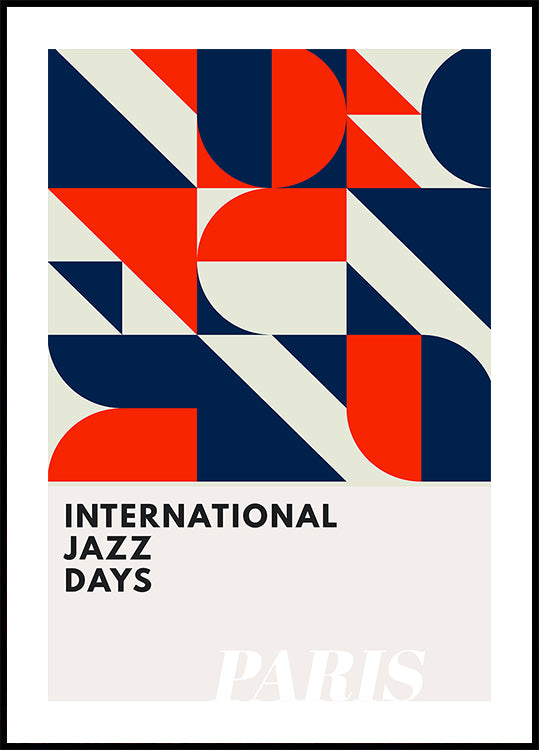 Jazz Days Paris Poster