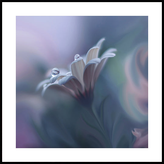 Poster „Hinter geschlossenen Augen“.