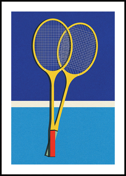 Badmintonschläger aus Holz