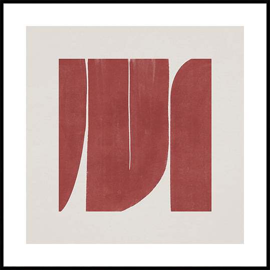 Rustikales Harmonie-Poster