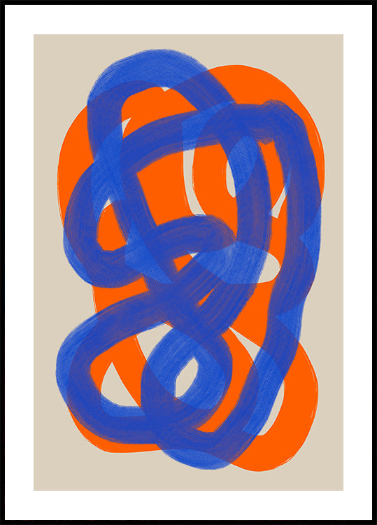 Lebendiges Verschränkungsplakat