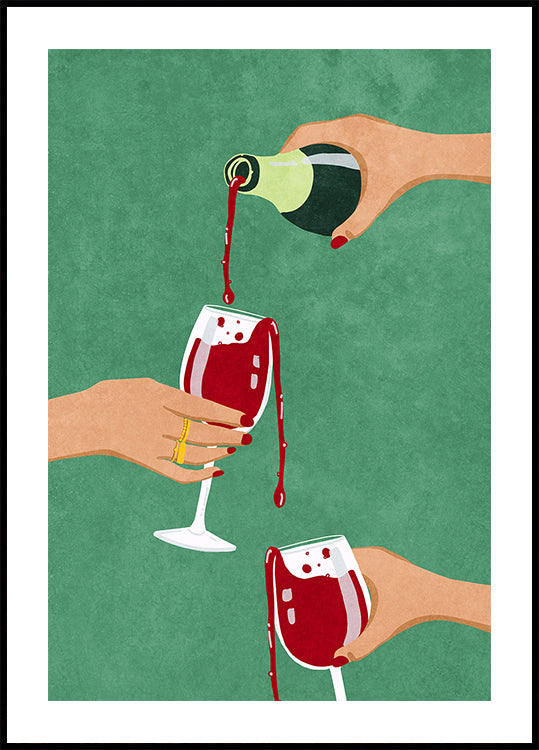 Prost Mädchen Poster