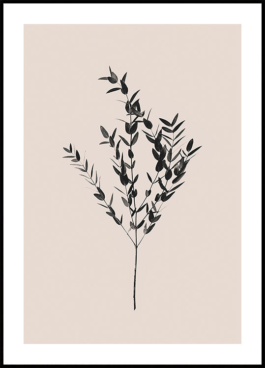 Tintenfarbene Botanik