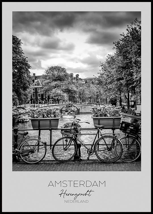 Im Fokus: AMSTERDAM Herengracht Poster
