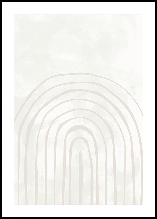 Bogen in eine Richtung schließen Nr. 4 Poster