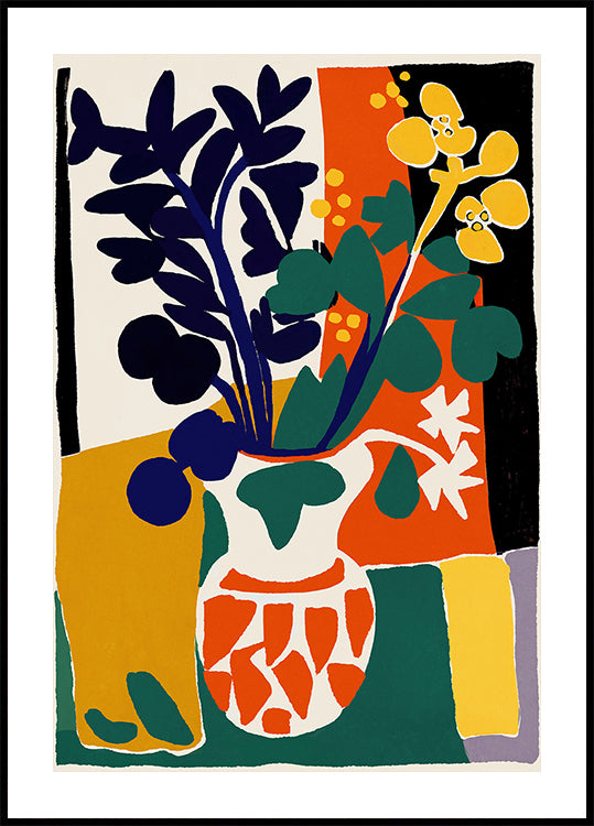 Blumensymphonie-Poster