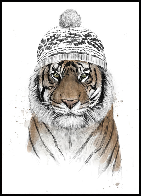 Sibirischer Tiger Poster