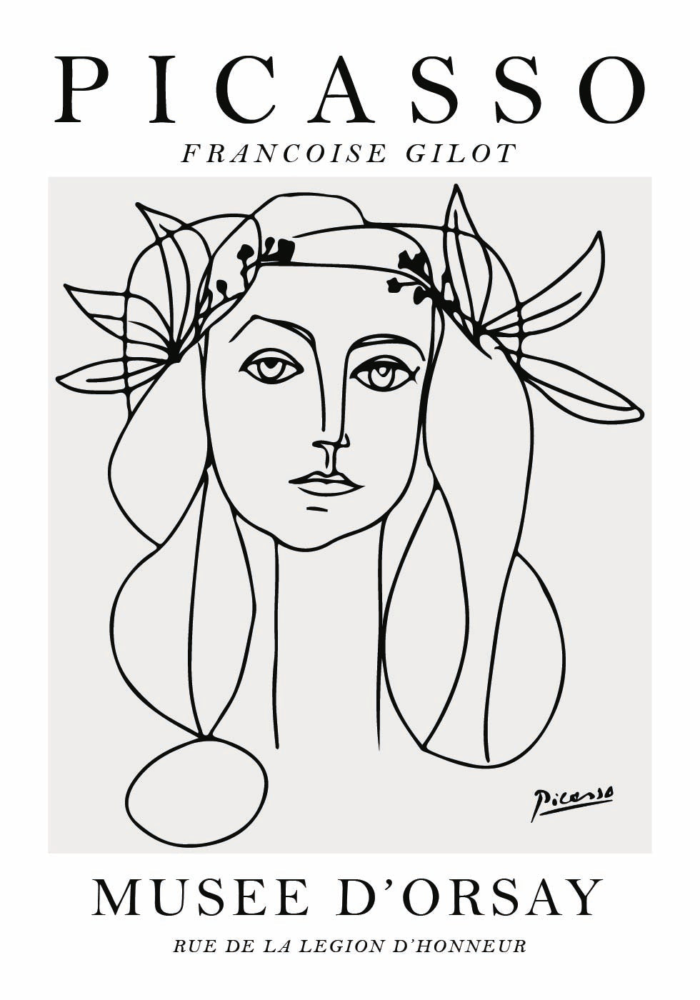 Francoise Gilot Picasso Poster - Posterbox.dk