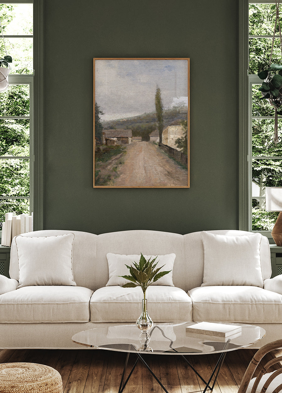 Aus dem westslowakischen Dorf von Felicián Moczik Poster - Posterbox.dk