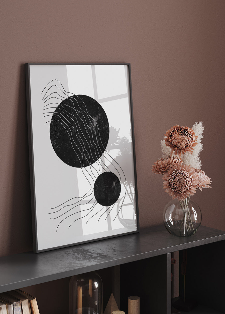 Poster mit geometrischen Objekten - Posterbox.dk