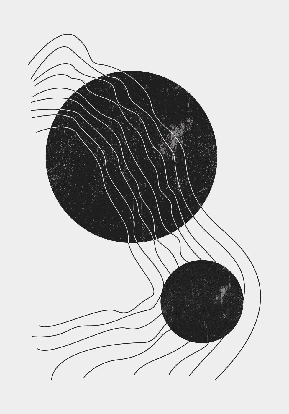 Poster mit geometrischen Objekten - Posterbox.dk