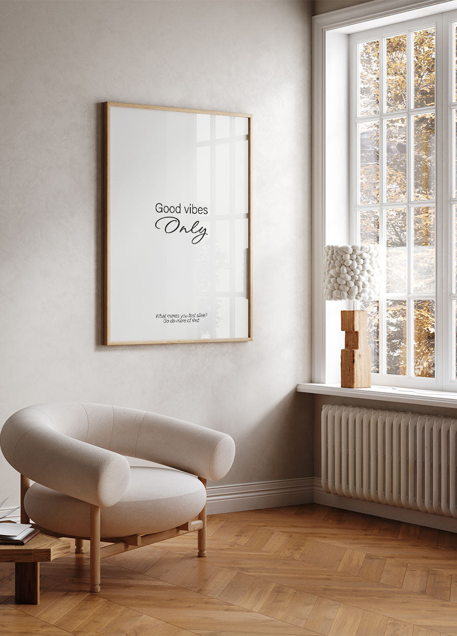 Good Vibes Only No. 2 Poster - Posterbox.no