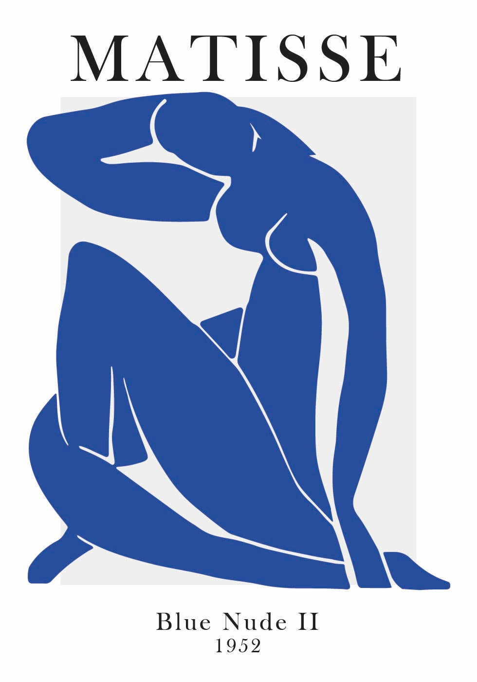 Matisse Blue Nude II Poster - Posterbox.dk