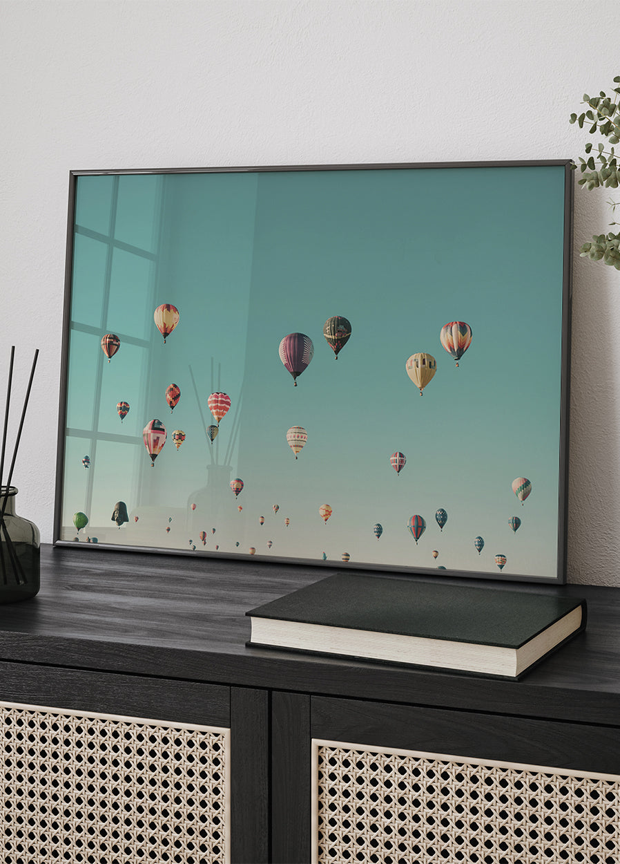 Heißluftballon-Poster - Posterbox.dk