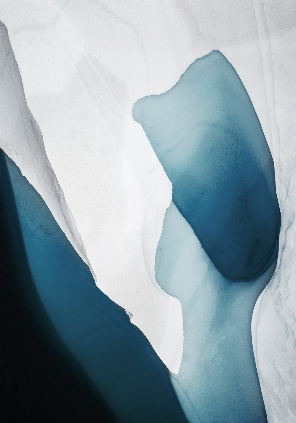 Eis und Wasser Nr. 2 Poster - Posterbox.dk