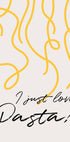 Ich liebe Pasta-Poster - Posterbox.dk