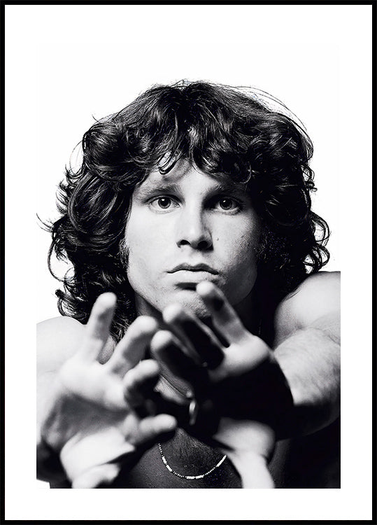 Jim Morrison Portrait Poster - Posterbox.dk