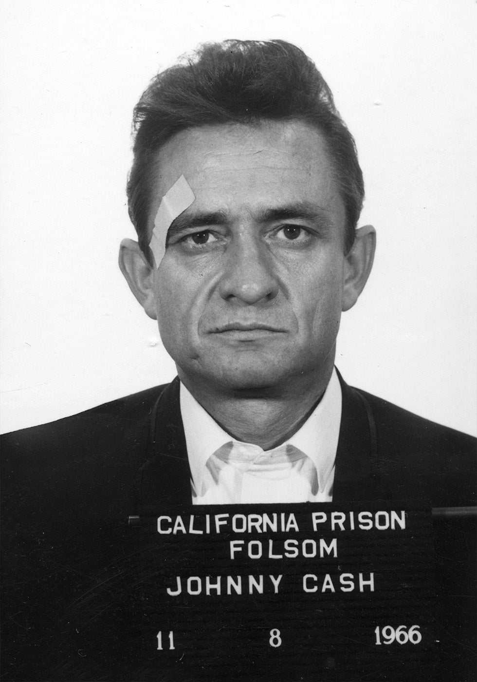 Johnny Cash Mug Shot Poster - Posterbox.dk