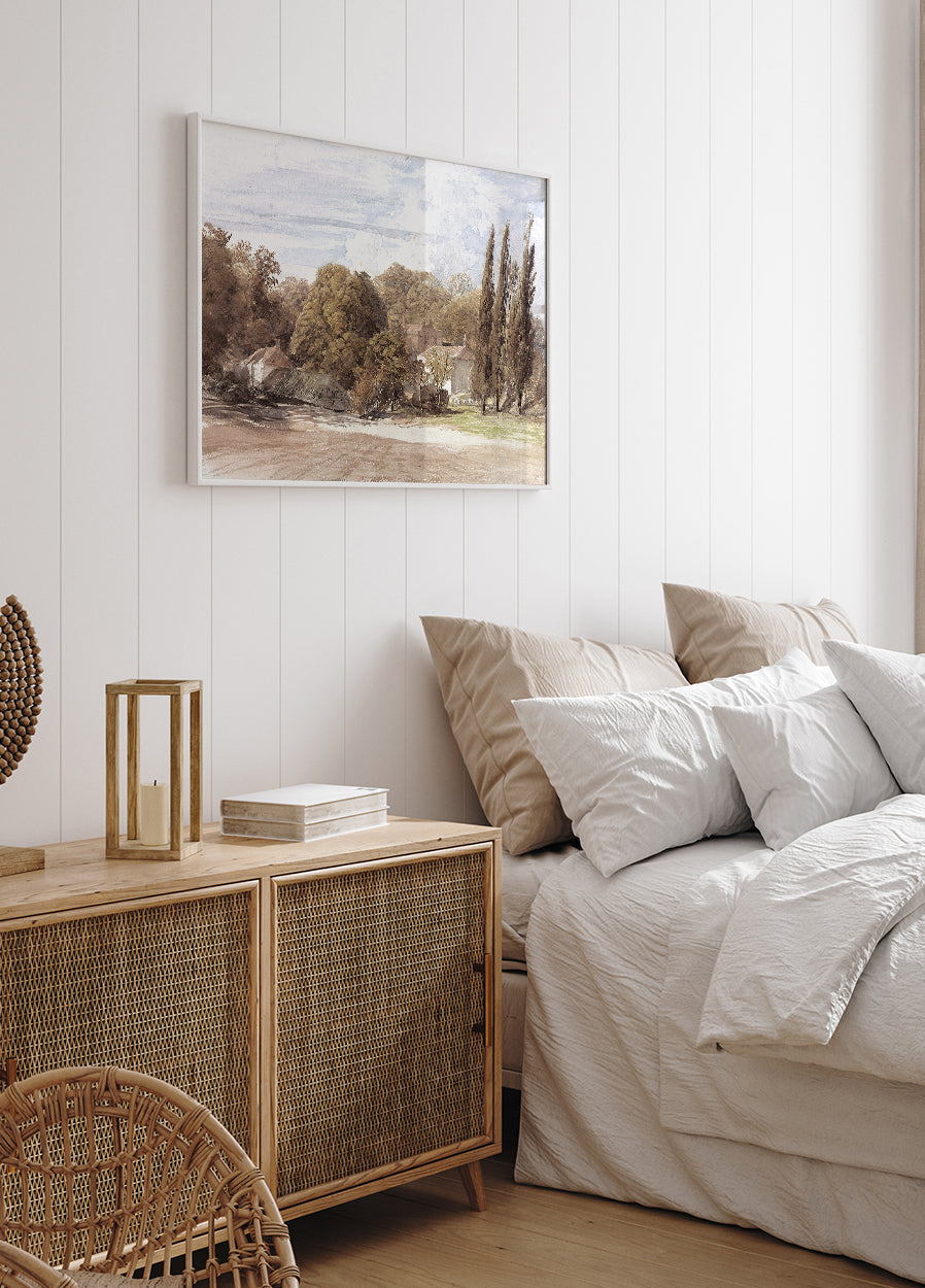 Kensington Gardens von Samuel Palmer Poster - Posterbox.dk