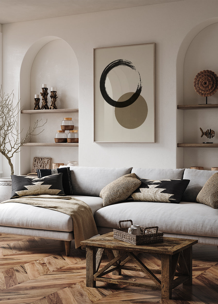 Layered Abstract No. 1 Poster - Posterbox.dk