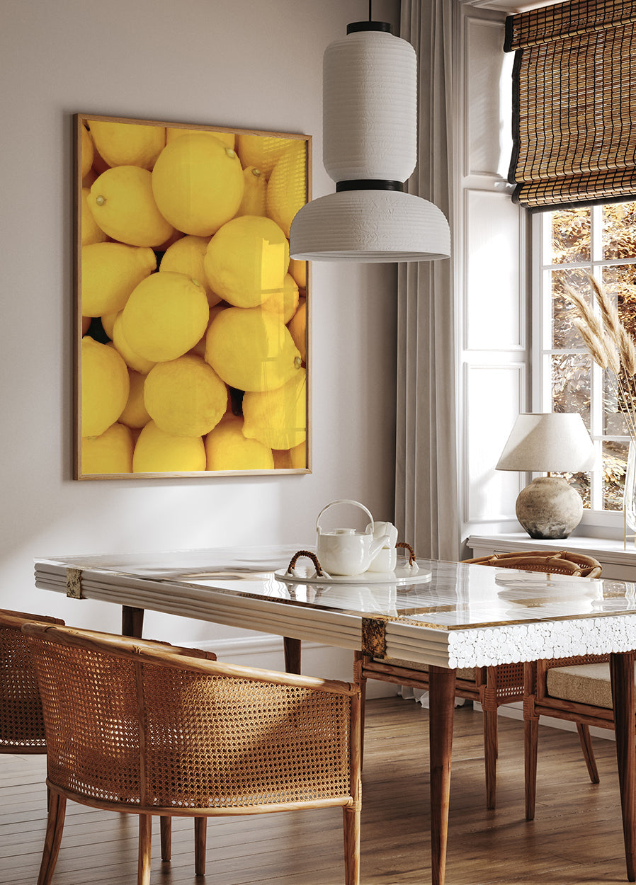 Zitronen-Poster - Posterbox.dk