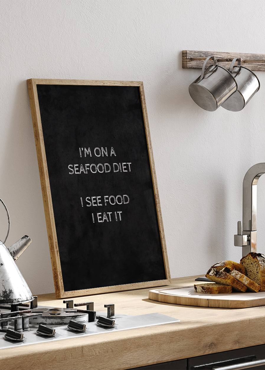 Letter Board Nr. 1 Poster - Posterbox.dk