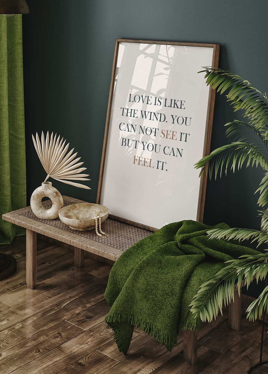 Like The Wind Poster - Posterbox.no