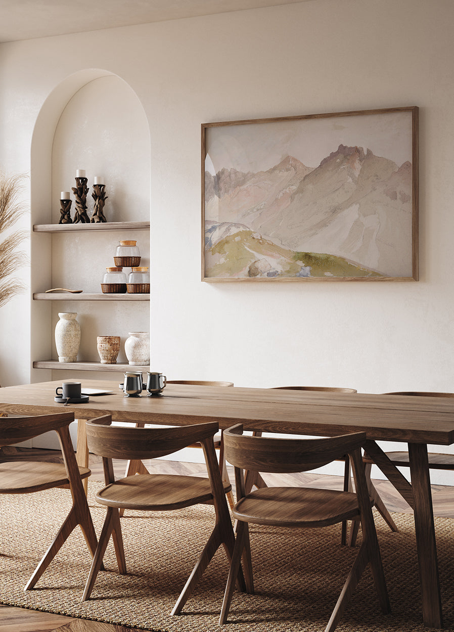 Little Cottonwood Canyon von Thomas Moran Poster - Posterbox.dk