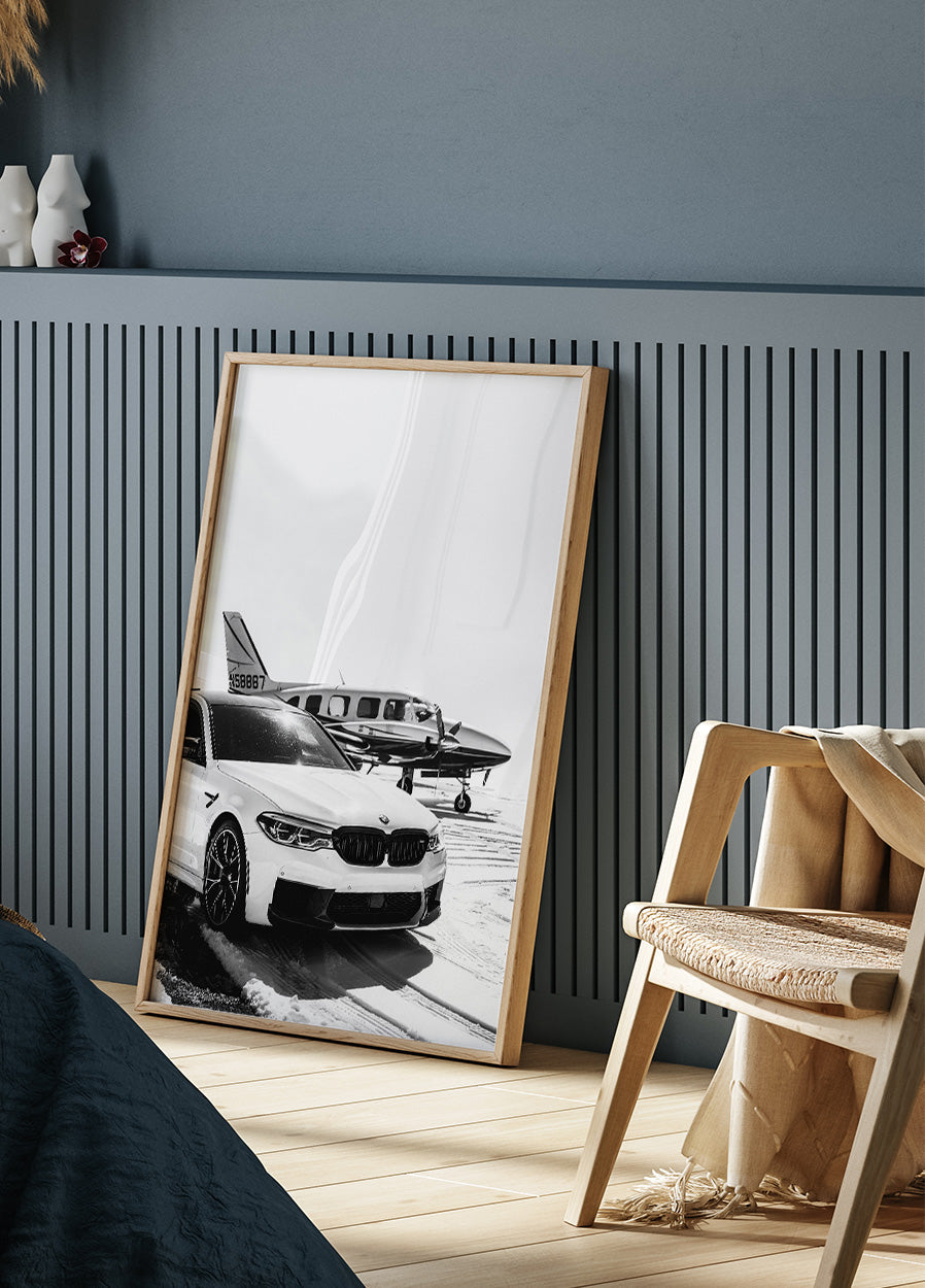 Luxusleben-BMW-Poster - Posterbox.dk