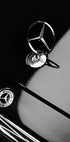 Mercedes Benz Schwarzweiß-Poster - Posterbox.dk