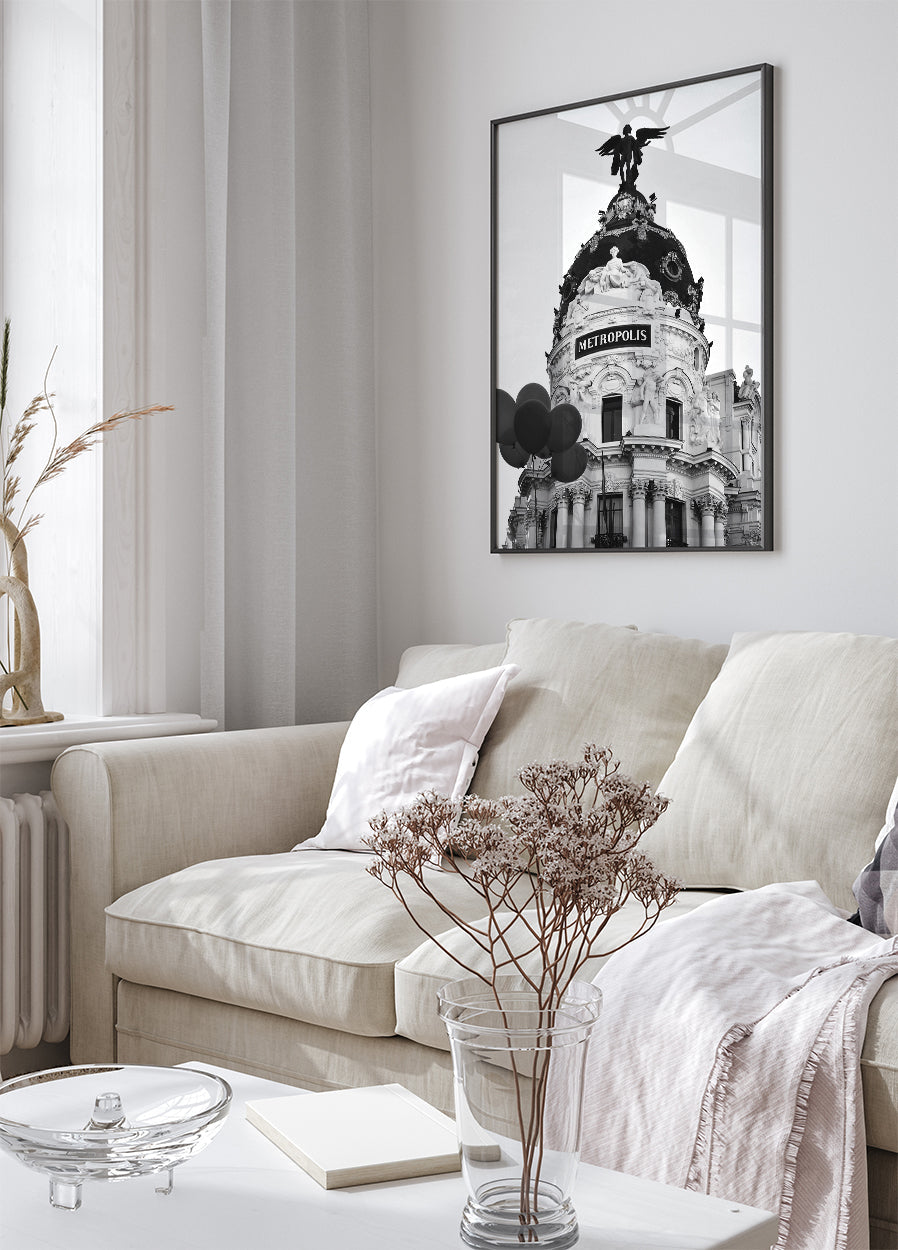 Metropolis Madrid Poster - Posterbox.dk