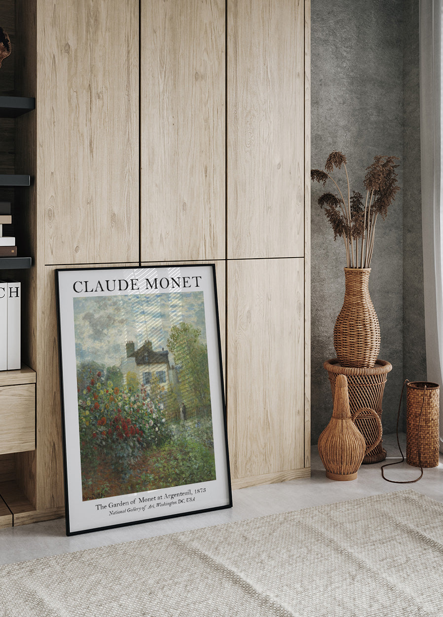 Monet-Garten in Argenteuil Poster - Posterbox.dk