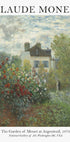 Monet-Garten in Argenteuil Poster - Posterbox.dk