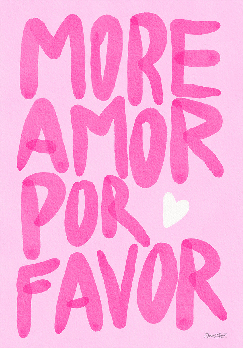 Mehr Amor Por Favor Poster