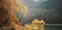 Herbstmorgen am See Poster - Posterbox.dk