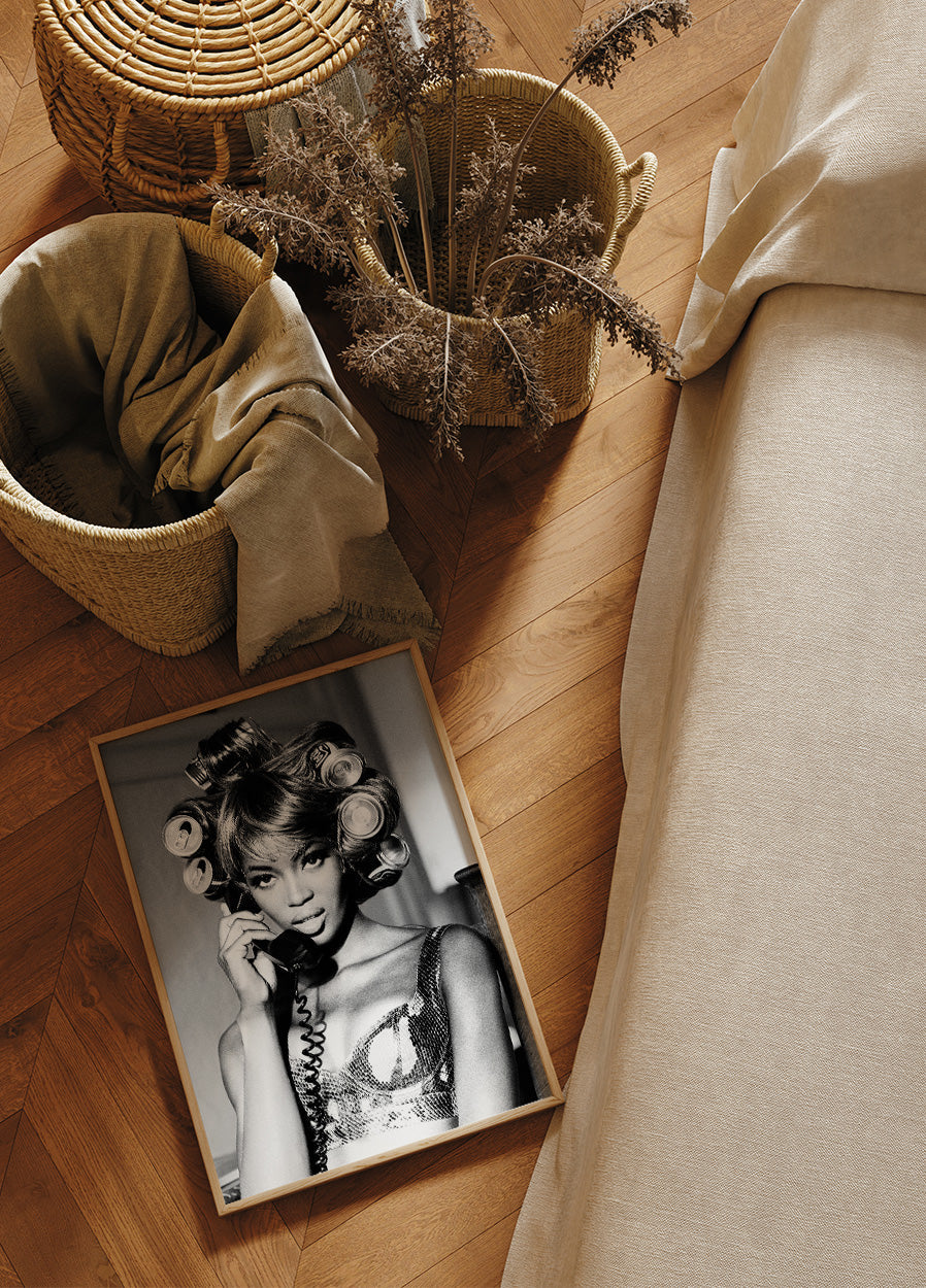 Naomi Campbell am Telefon Poster - Posterbox.dk