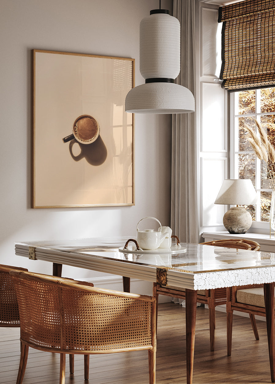 Poster „Eine Tasse Kaffee“ - Posterbox.dk