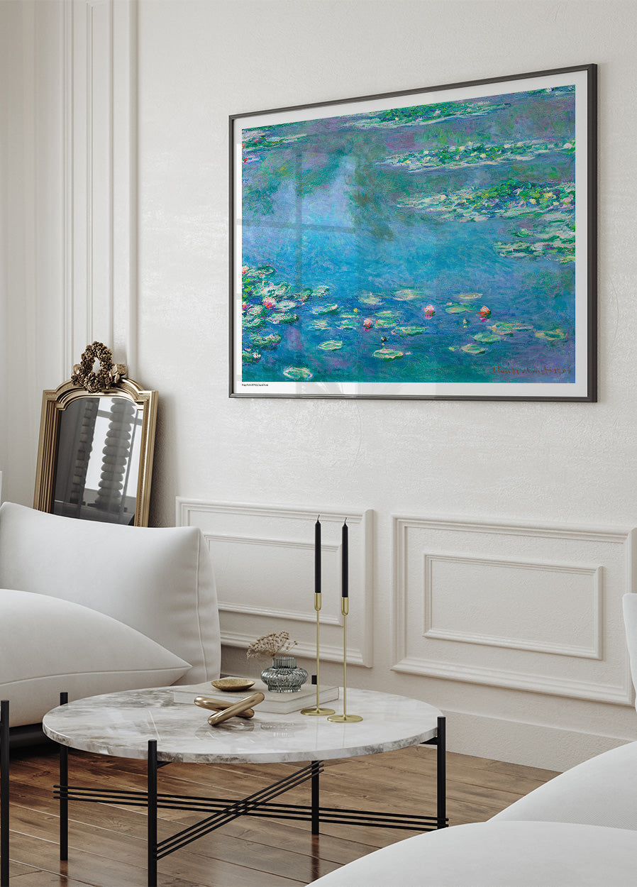 Seerosen von Claude Monet 1906 Poster - Posterbox.no