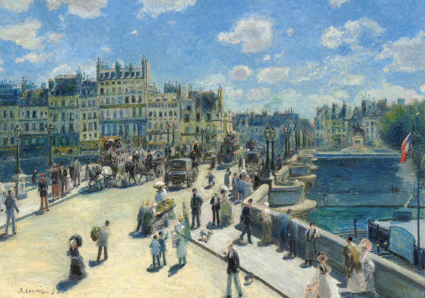 Pont Neuf von Auguste Renoir Poster - Posterbox.dk