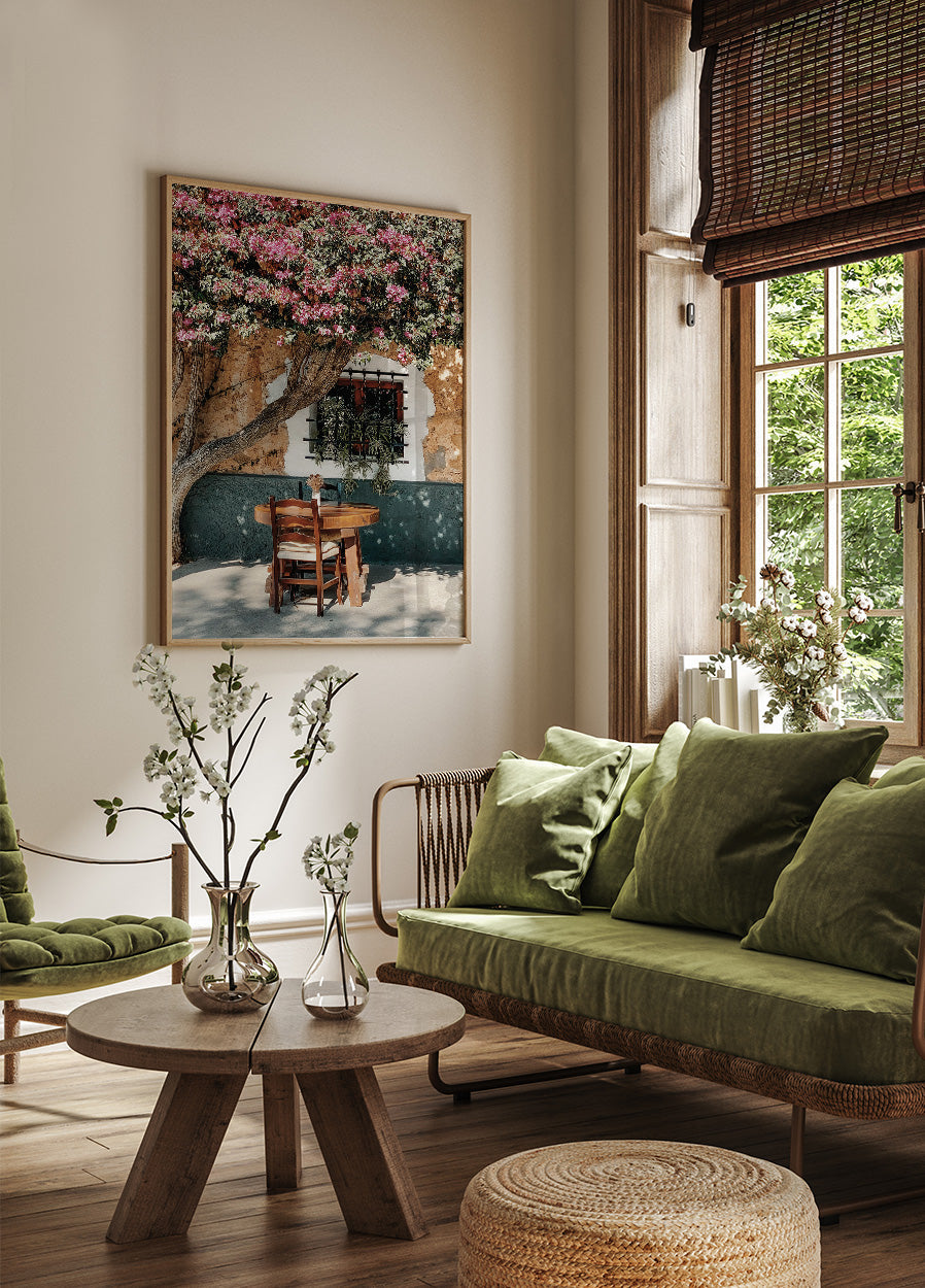 Restaurant Can Muson Desa Villa auf Ibiza Poster - Posterbox.dk