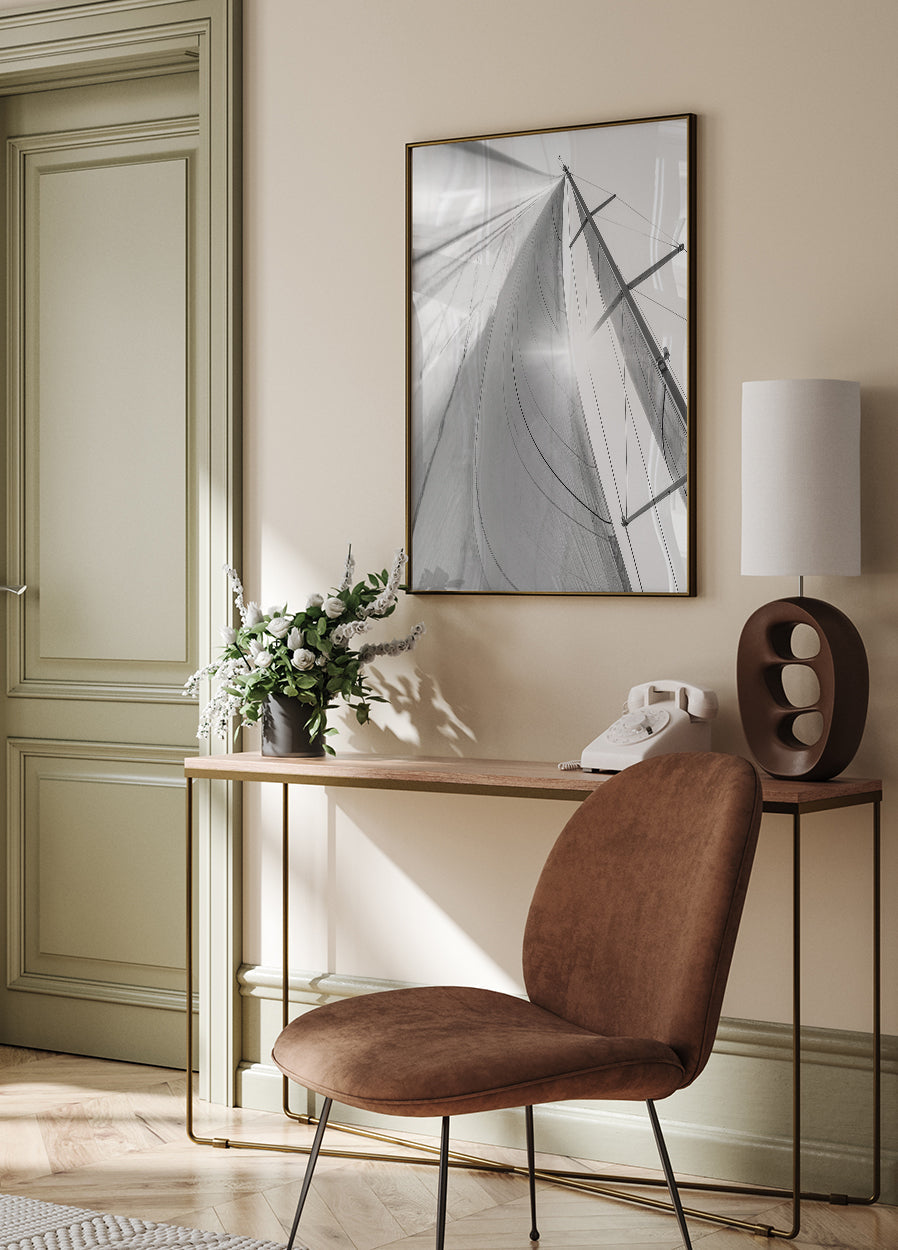 Segel im Sonnenlicht Poster - Posterbox.dk