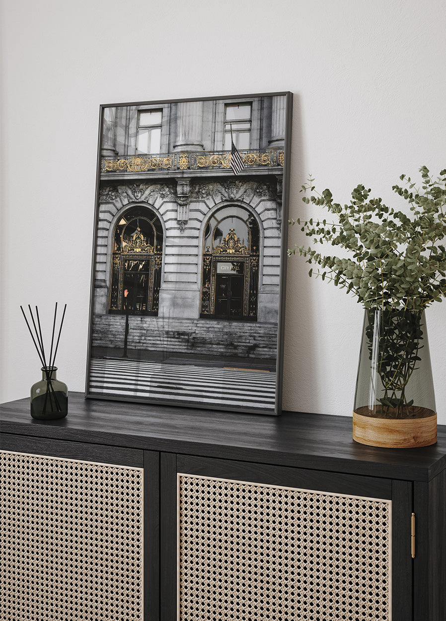 Poster zum Rathaus von San Francisco - Posterbox.dk