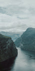Majestätisches Fjordlandschaftsposter - Posterbox.dk
