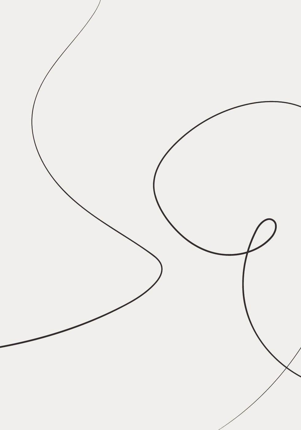 Formen Line Art Nr. 2 Poster - Posterbox.dk