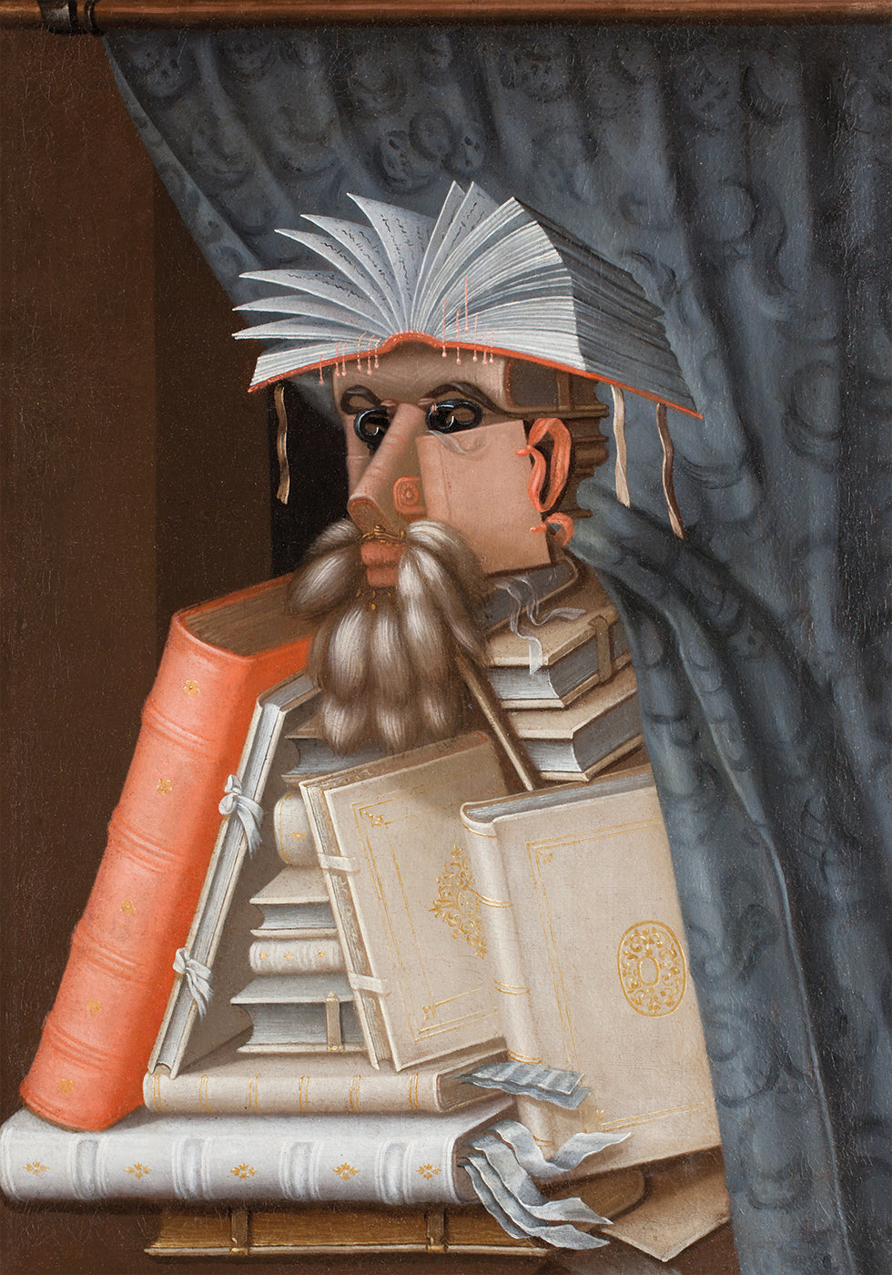 Der Bibliothekar von Giuseppe Arcimboldo Poster - Posterbox.dk