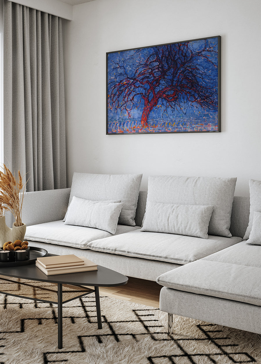 Der rote Baum von Piet Mondrian Poster - Posterbox.dk